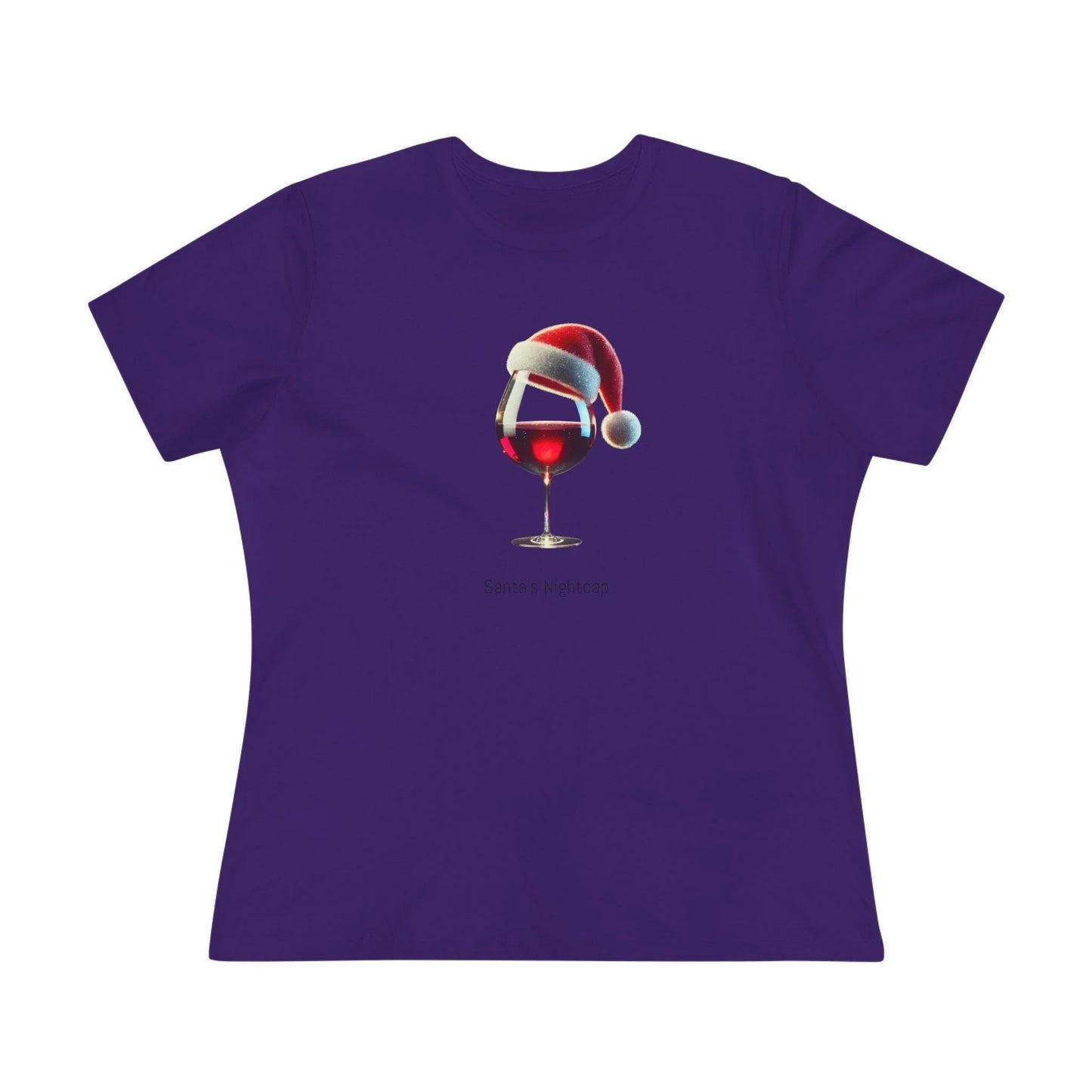 Santa's Nightcap - Women's Softstyle Tee - Whippie's