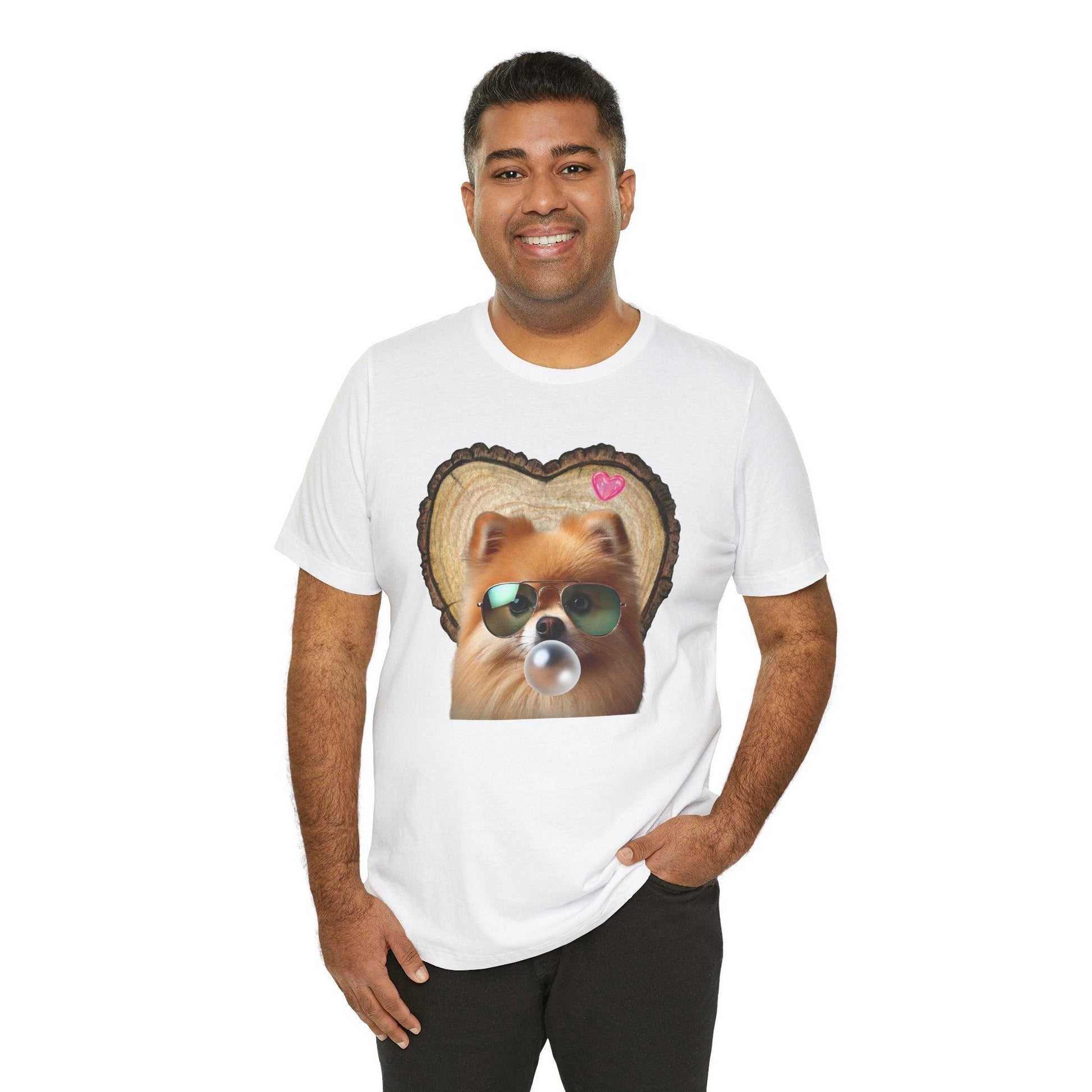 Pom Love Unisex Jersey Tee - 🐶💖 Spread the Pom Love! 💖🐶 - Whippie's