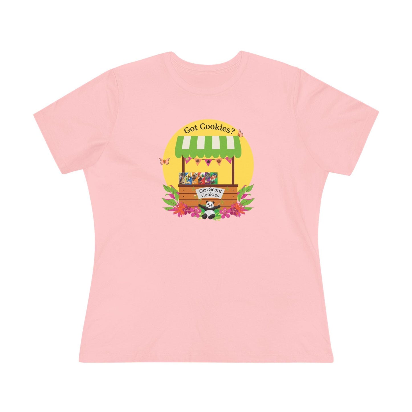 Got Cookies? Women's Tee - Support Your Local Girl Scout! 🍪🐼 - Whippie's