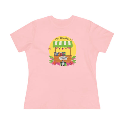 Got Cookies? Women's Tee - Support Your Local Girl Scout! 🍪🐼 - Whippie's