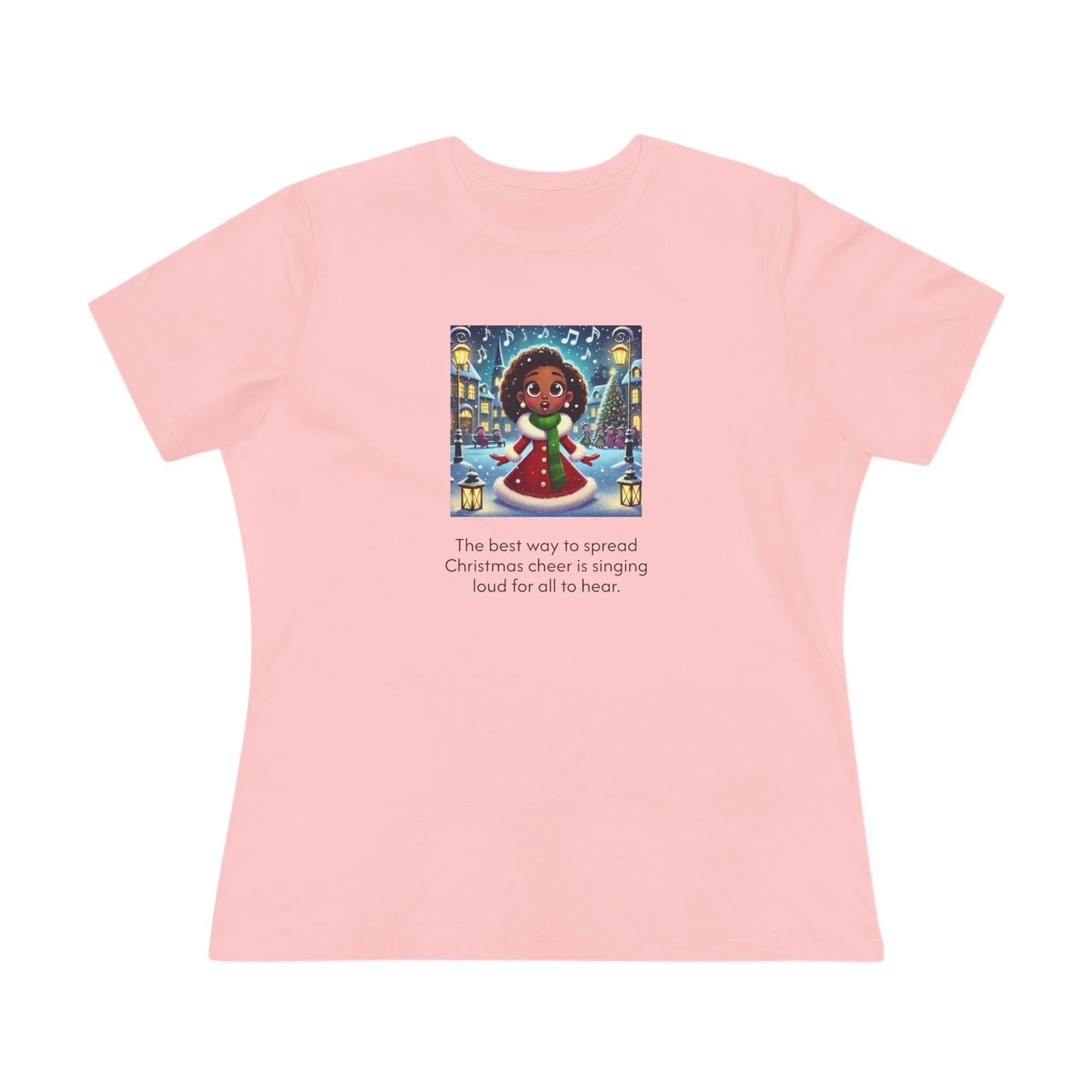Caroler - Christmas Cheer - Younger BH Girl - Women's Tee - Whippie's