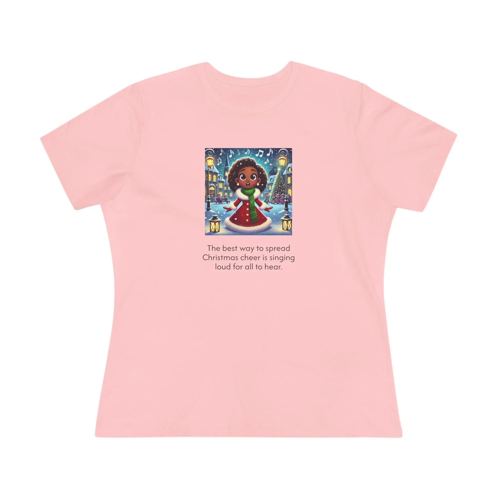 Caroler - Christmas Cheer - Younger BH Girl - Women's Tee - Whippie's