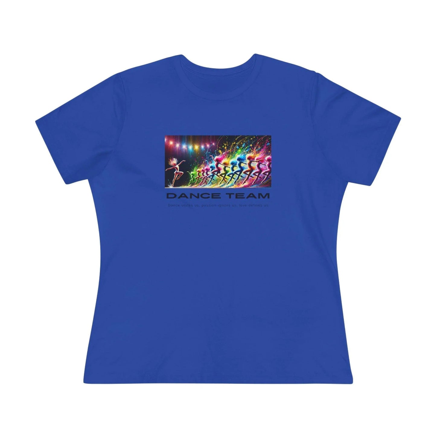 Dance Team: Dance unites us, passion ignites us, love defines us! 💃‍♀️ Women's Softstyle Tee 🎨 - Whippie's