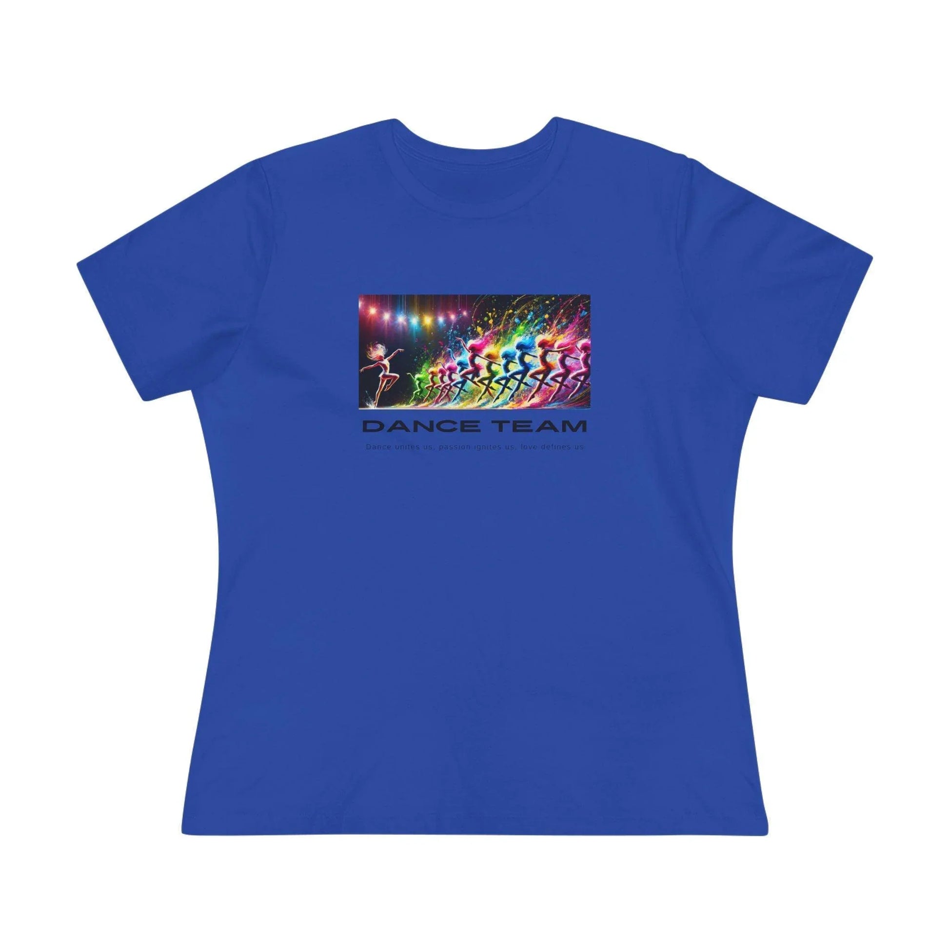 Dance Team: Dance unites us, passion ignites us, love defines us! 💃‍♀️ Women's Softstyle Tee 🎨 - Whippie's
