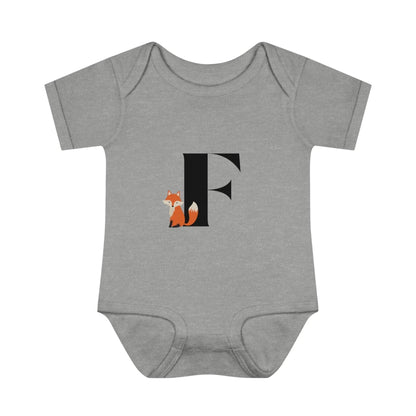 Alphabet Adventures: Letter F - Fox Onesie - Whippie's