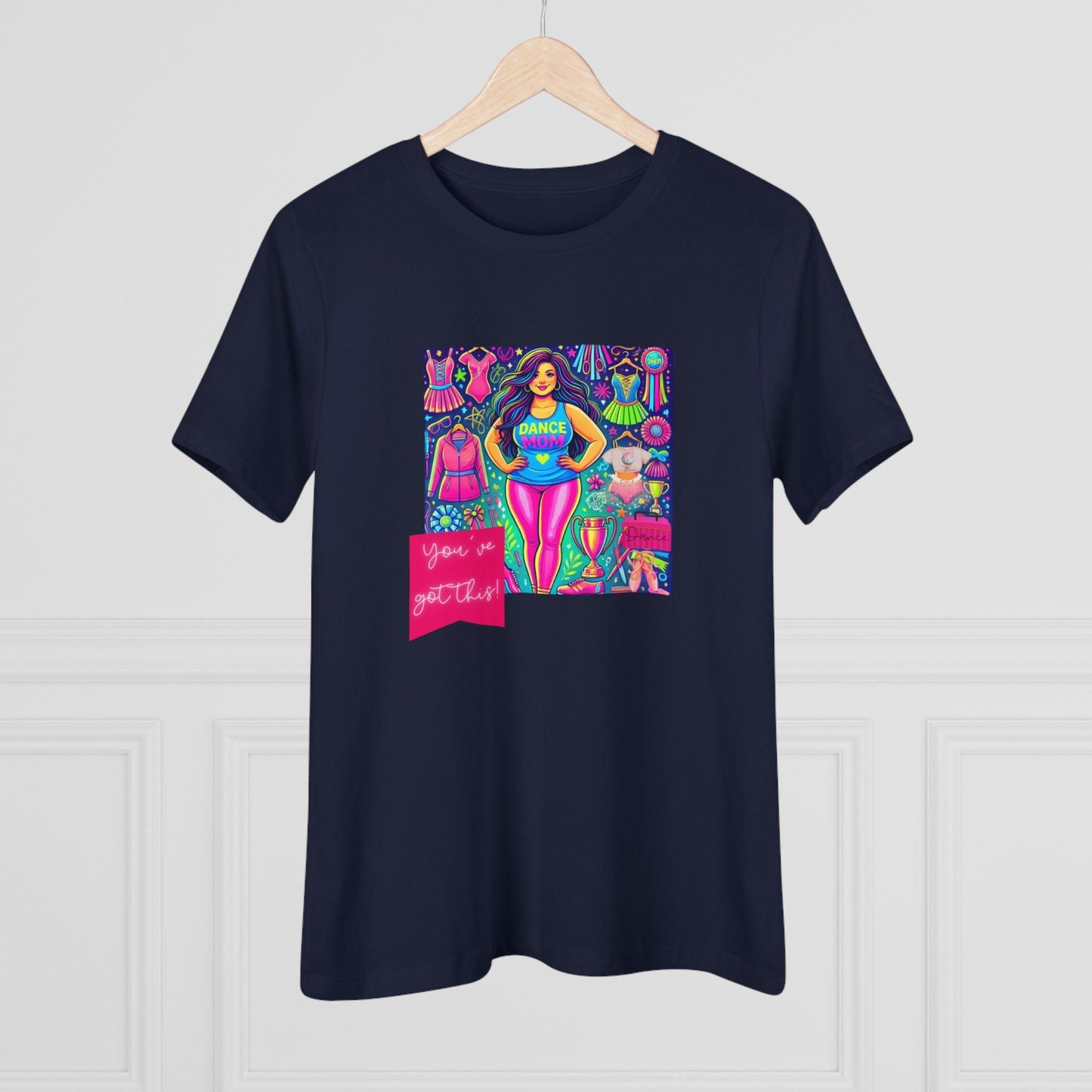 You've Got This! Dance Mom (Curvy Mom) - A Spark ling Performance ⭐️- Women's Softstyle Tee - Whippie's