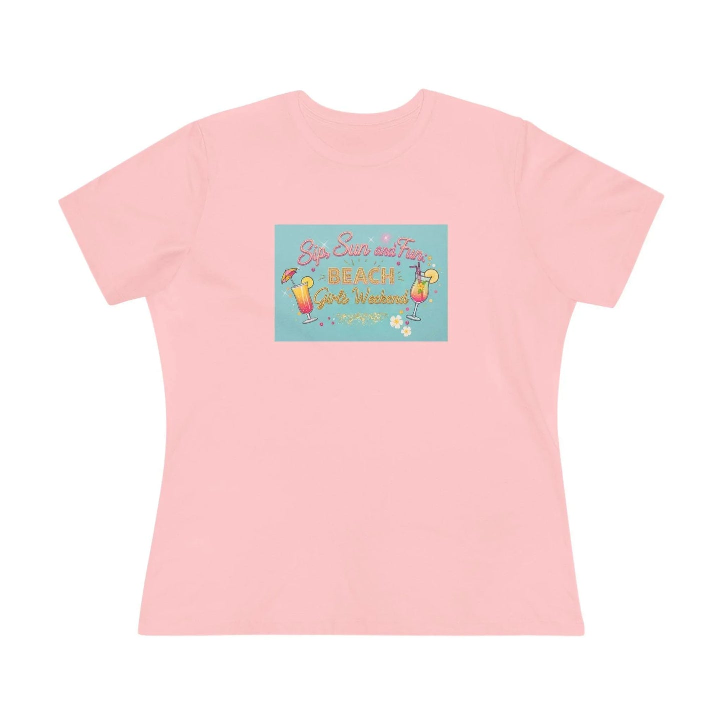 Sun, Sips, and Fun Beach Girls' Weekend - Women's Softstyle Tee - Whippie's