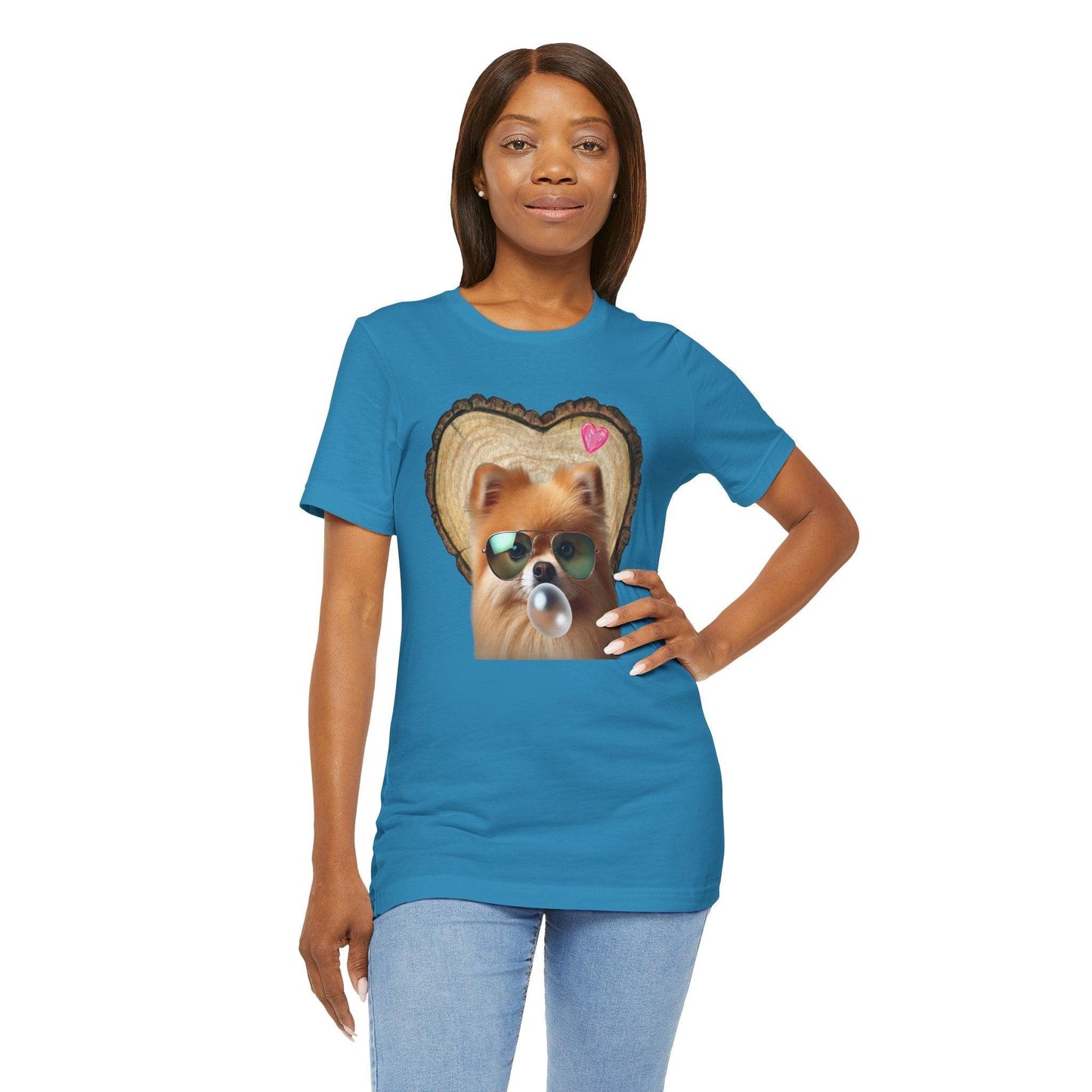 Pom Love Unisex Jersey Tee - 🐶💖 Spread the Pom Love! 💖🐶 - Whippie's