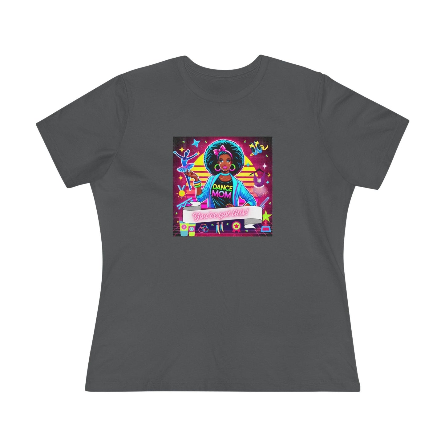 You've Got This! Dance Mom (Black Mom) - A Sparkling Performance ⭐️ Women's Softstyle Tee - Whippie's