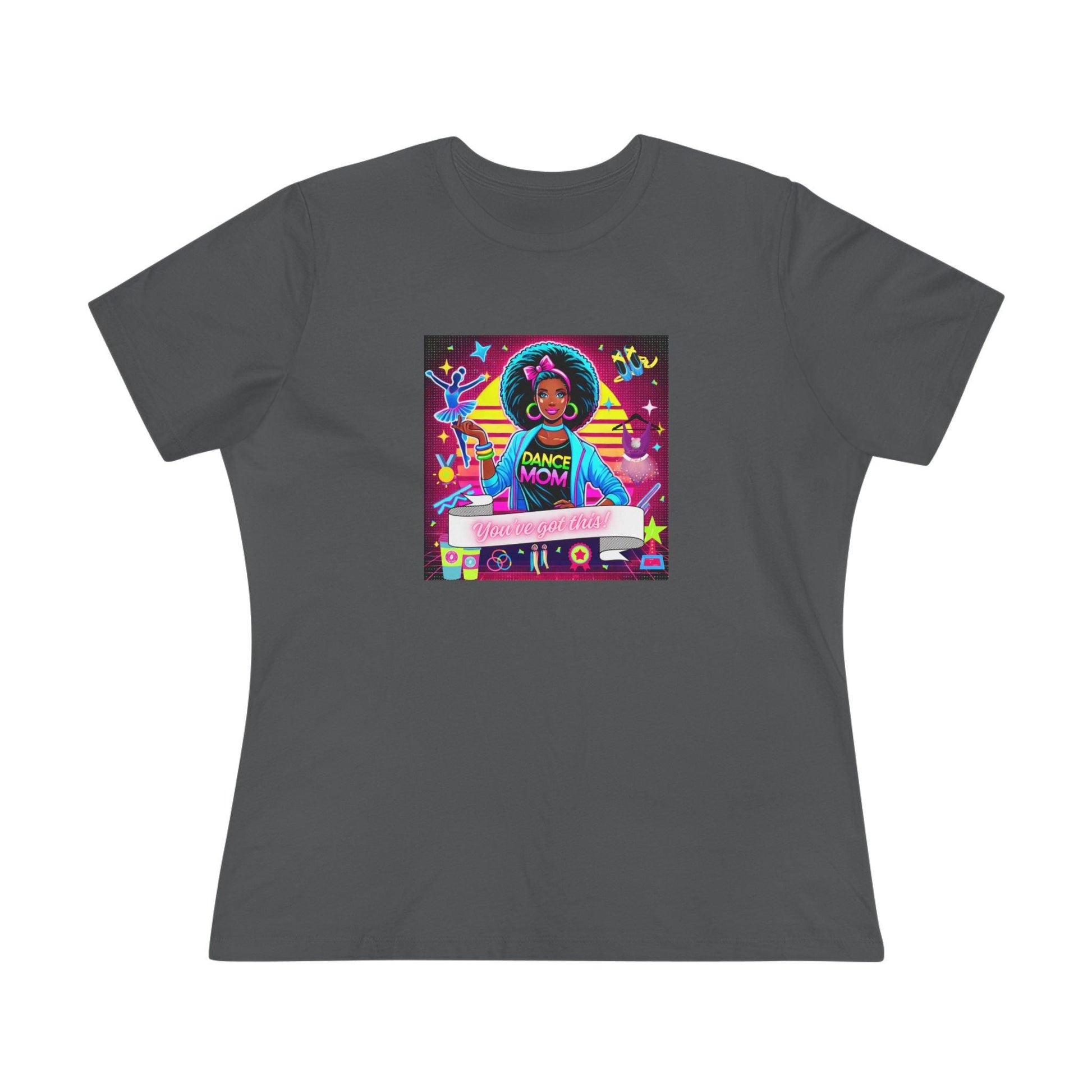 You've Got This! Dance Mom (Black Mom) - A Sparkling Performance ⭐️ Women's Softstyle Tee - Whippie's