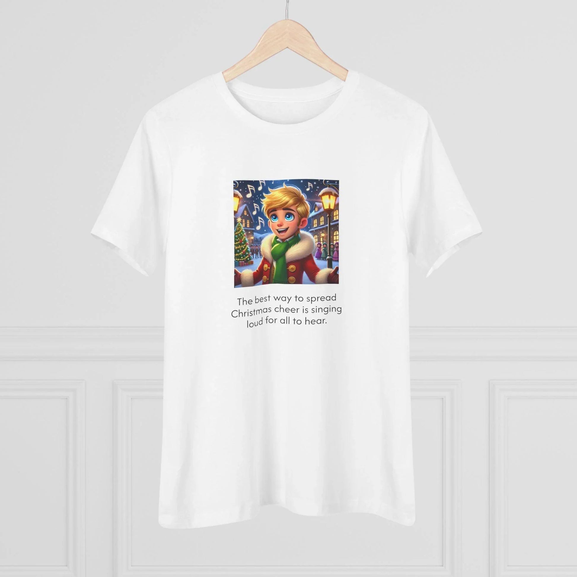 Caroler - Christmas Cheer - BHB Boy - Women's Tee - Whippie's