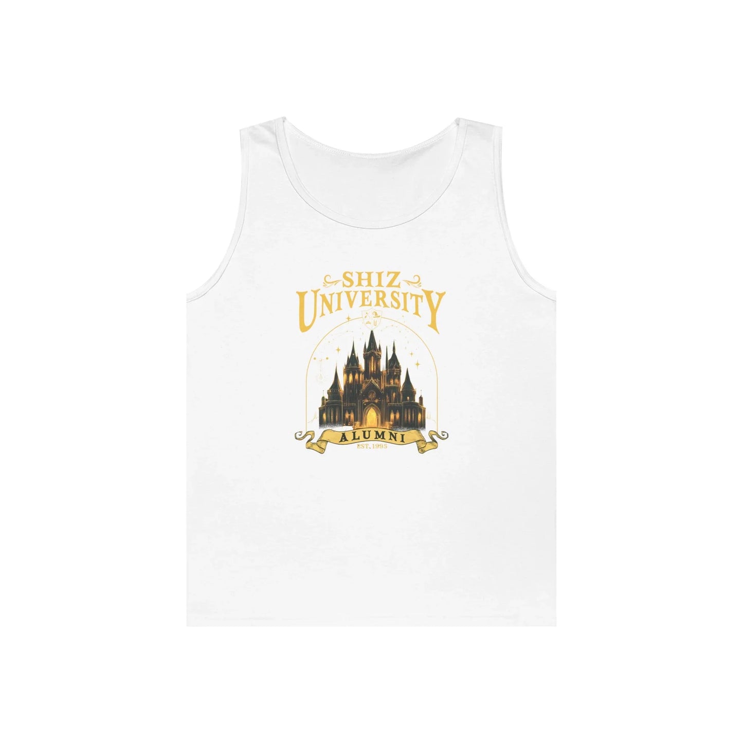 Shiz University Alumni Tank Top | Unisex Heavy Cotton | Graduation Gift, College Apparel, Summer Wear, Casual Outfit, School Spirit - Whippie's