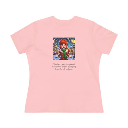 Caroler - Christmas Cheer - RHB Girl - Women's Tee - Whippie's