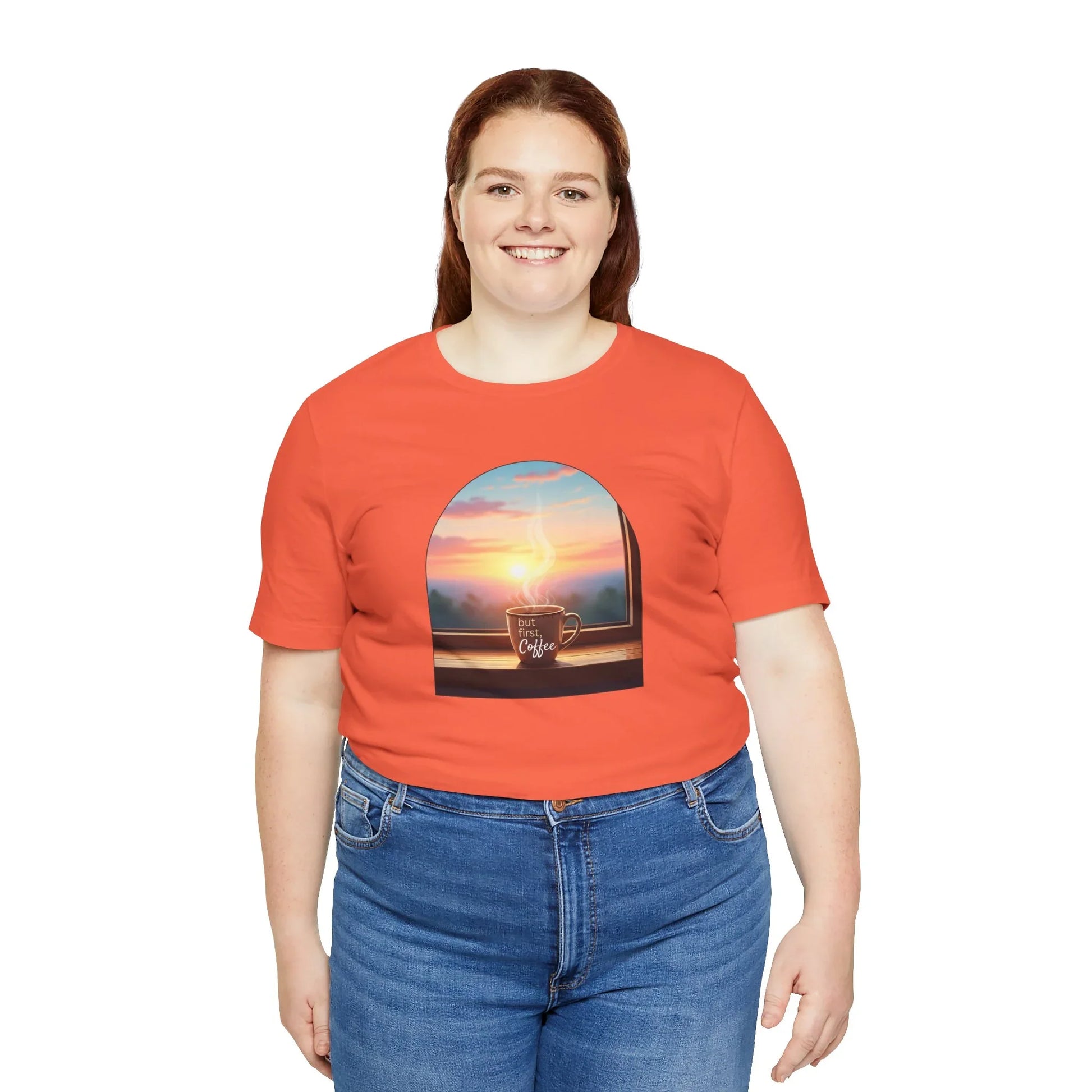 But First, Coffee - Unisex Jersey Tee - Whippie's