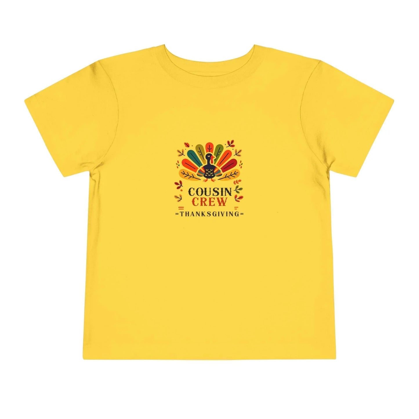 Cousin Crew Thanksgiving - Toddler Short Sleeve Tee - Whippie's