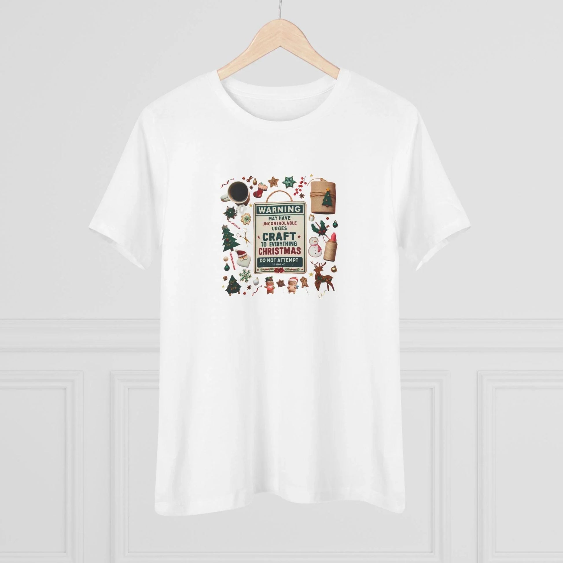 Warning: Uncontrollable Urge to Craft - Women's Softstyle Tee - Whippie's