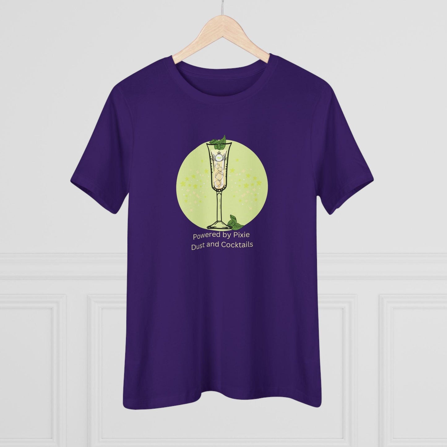 Drinking Around the World: Powered by Pixie Dust and Cocktails Women's Tee - Whippie's