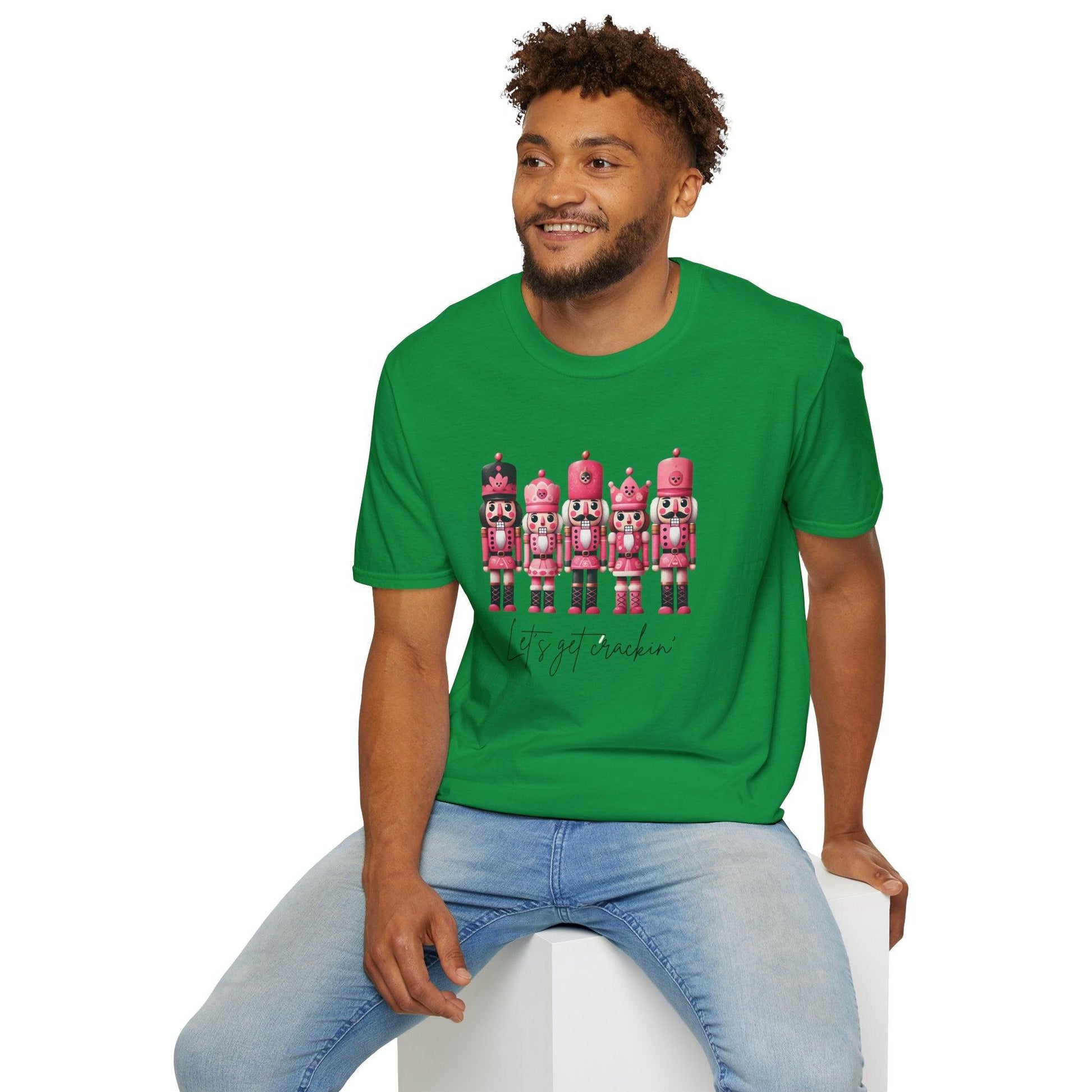 Nutcracker Squad - Let's Get Crackin'! 🎄 Unisex Tee - Whippie's