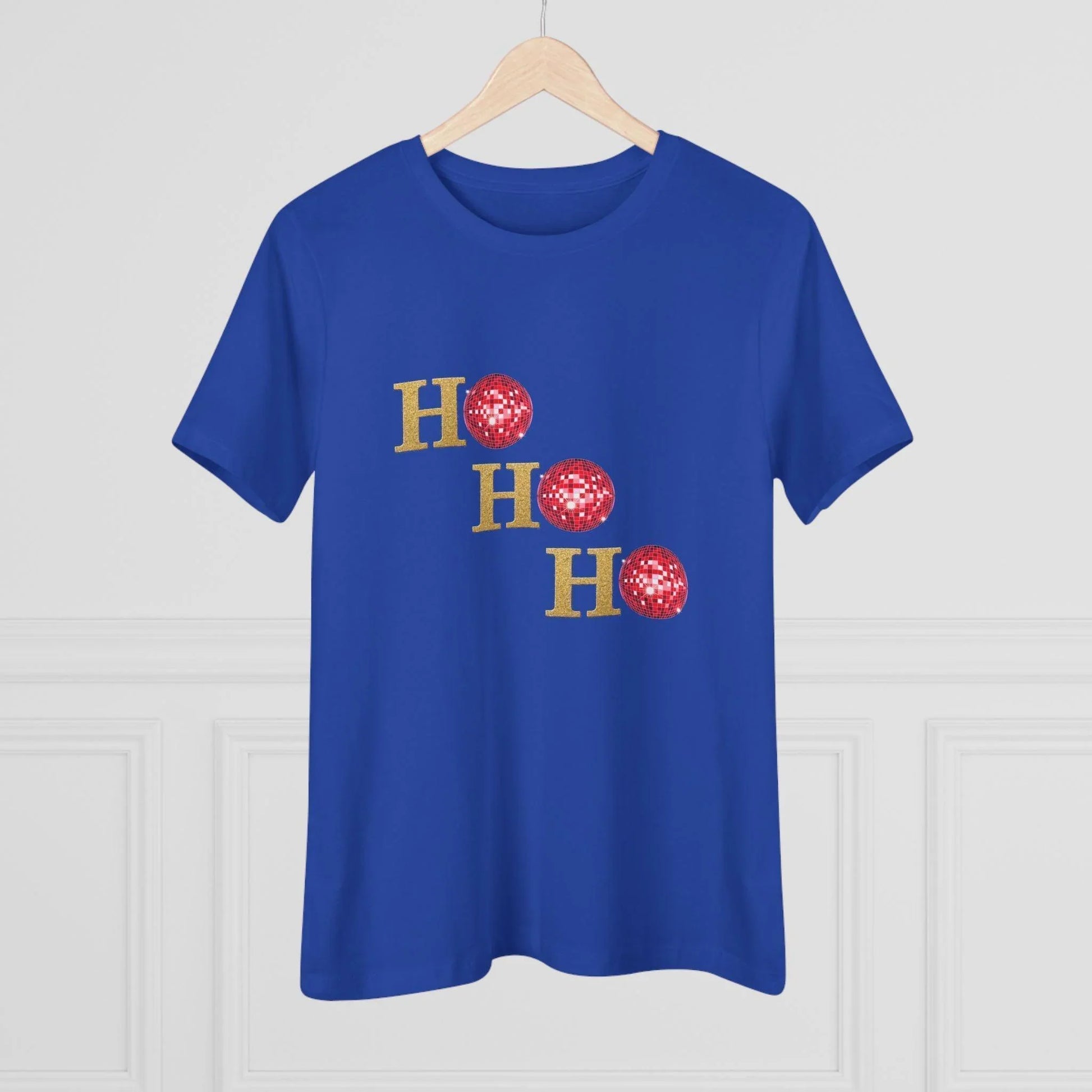 Ho Ho Ho ✨ Women's Softstyle Tee (with Disco Ball O's!) - Whippie's