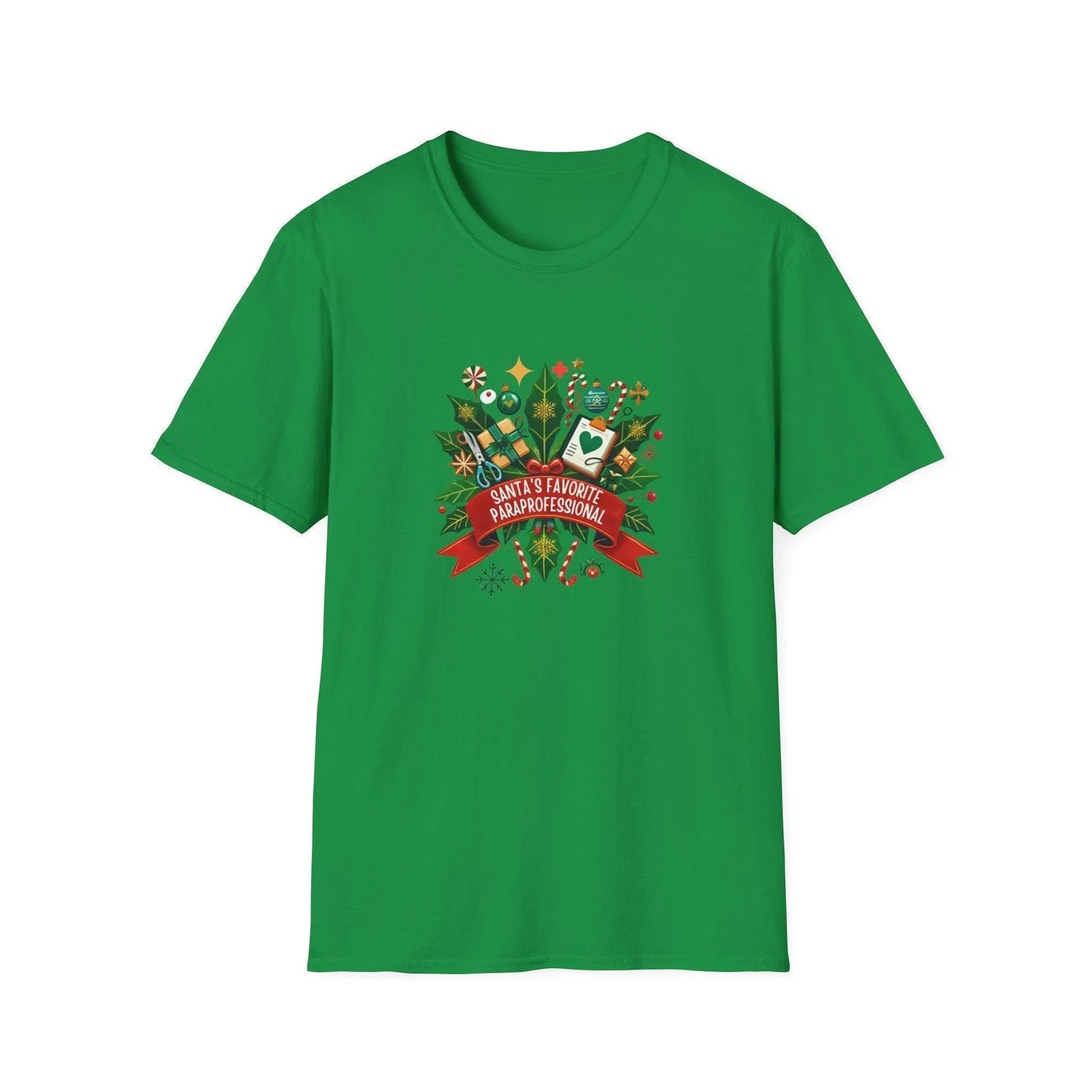 Santa's Favorite Paraprofessional Unisex Tee ✏️🎅 - Whippie's