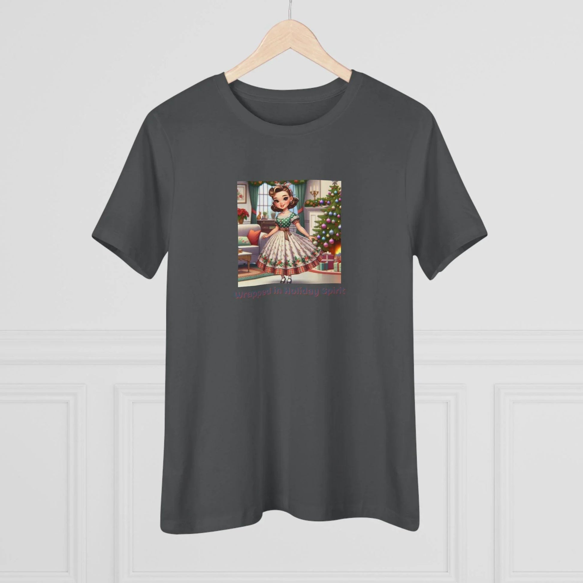Wrapped in Holiday Spirit - Women's Softstyle Tee - Whippie's