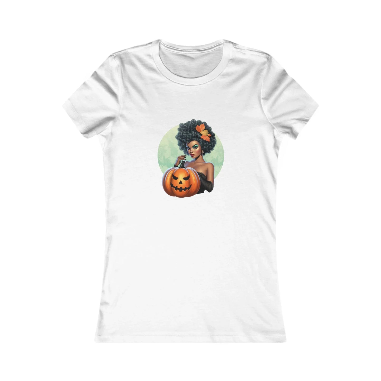 Vintage Halloween Beauty Women's Favorite Tee - Spooky Chic! 🎃✨