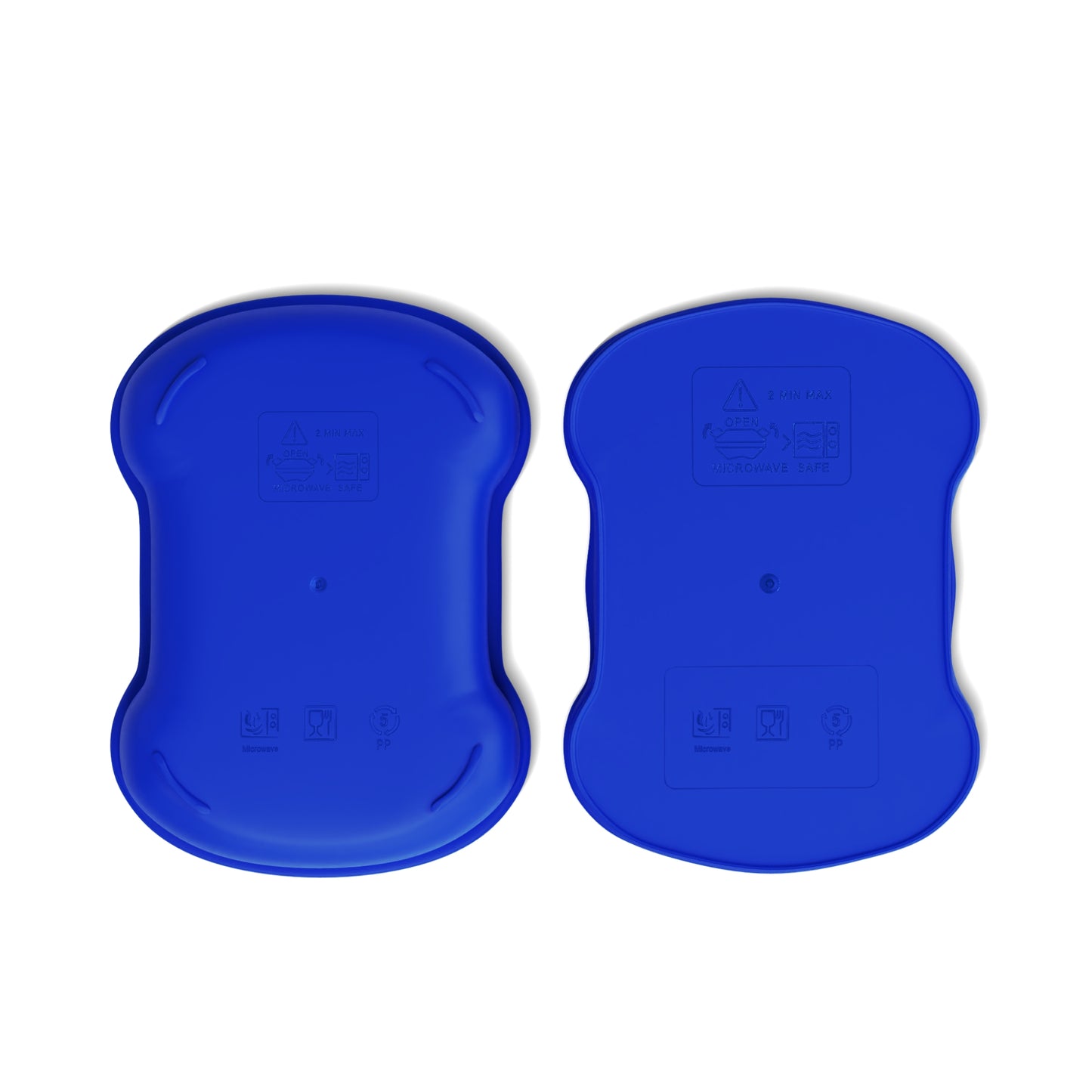 Initial & Baseball Cap Two-Tier Bento Lunch Box - Personalizable