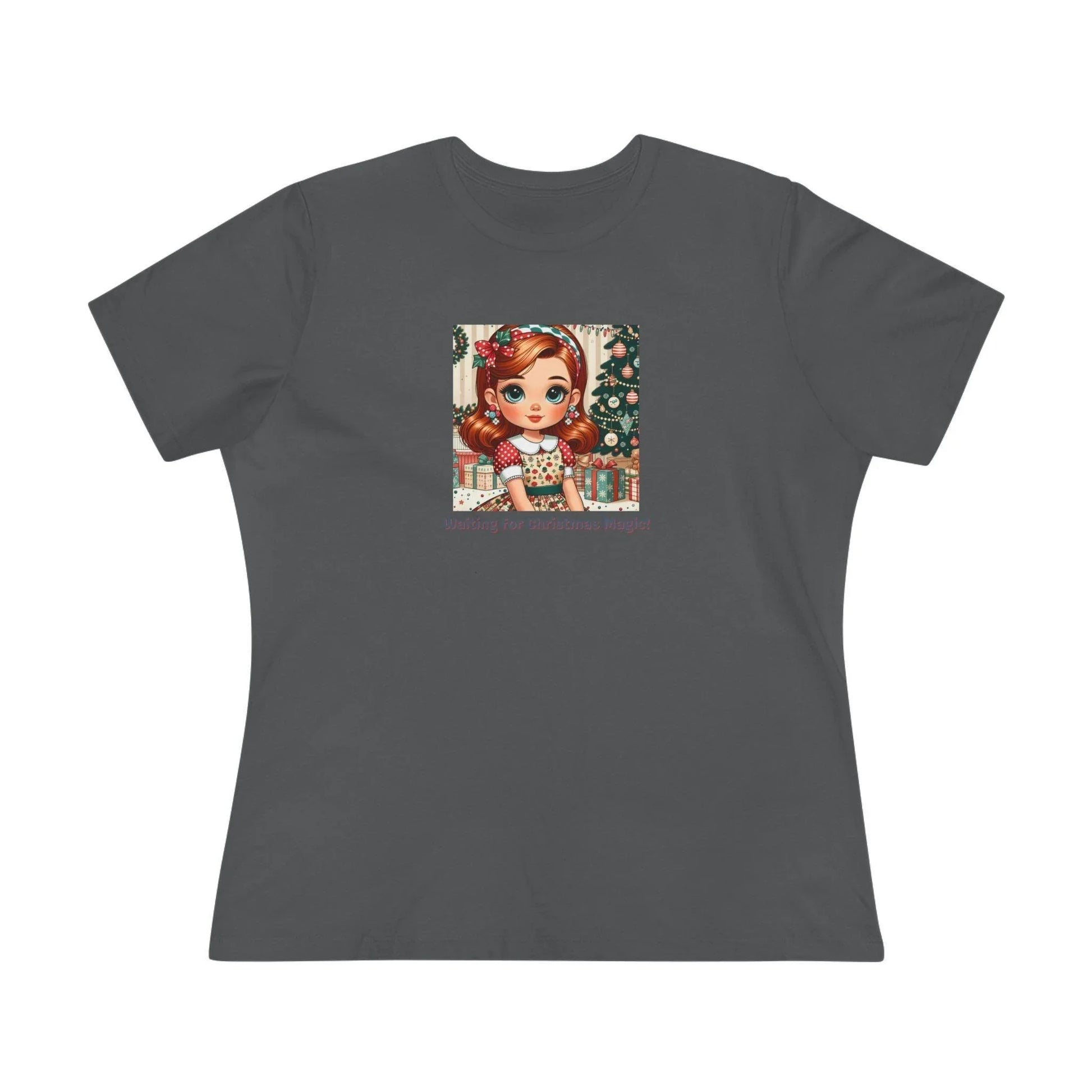 Waiting for Christmas Magic! - Women's Softstyle Tee - Whippie's