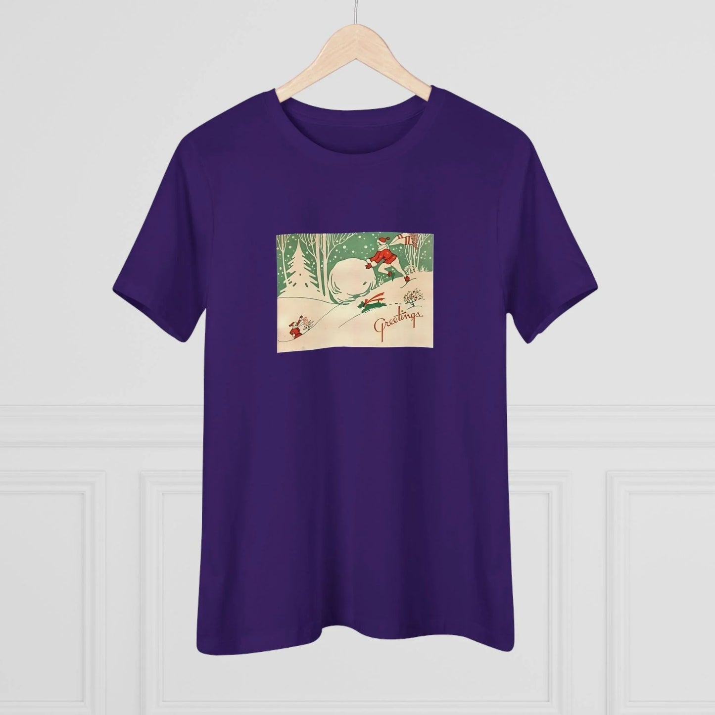 Greetings - Snow Fun - Women's Tee - Whippie's