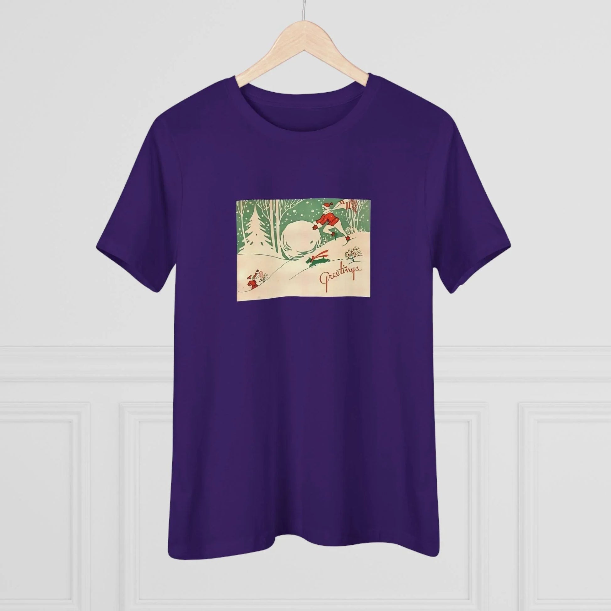 Greetings - Snow Fun - Women's Tee - Whippie's