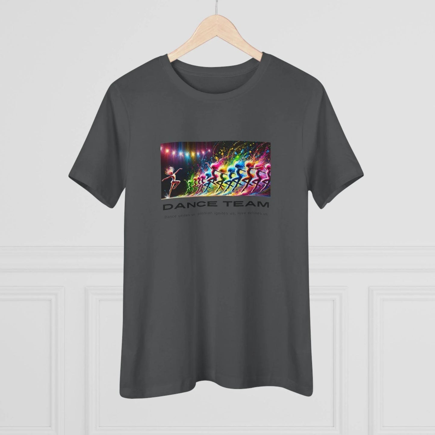 Dance Team: Dance unites us, passion ignites us, love defines us! 💃‍♀️ Women's Softstyle Tee 🎨 - Whippie's