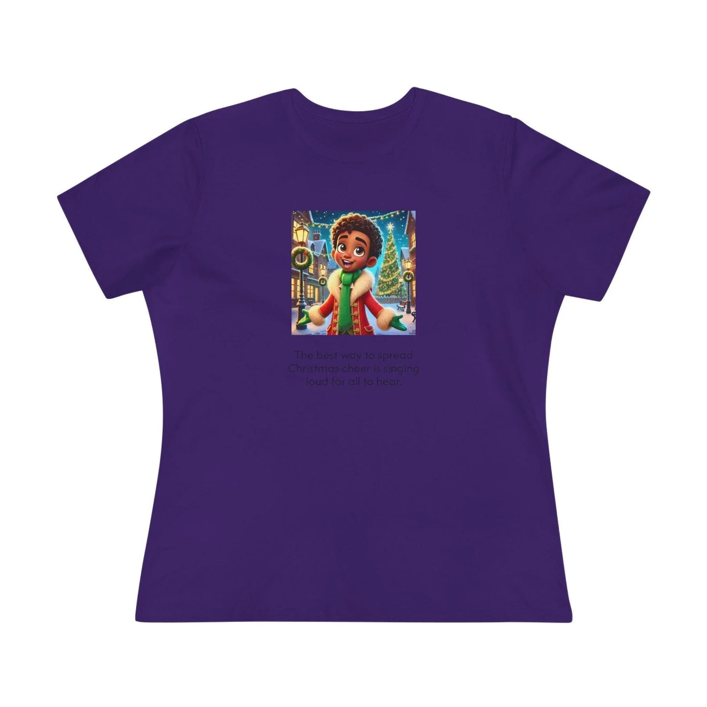 Caroler - Christmas Cheer - BH Boy - Women's Tee - Whippie's