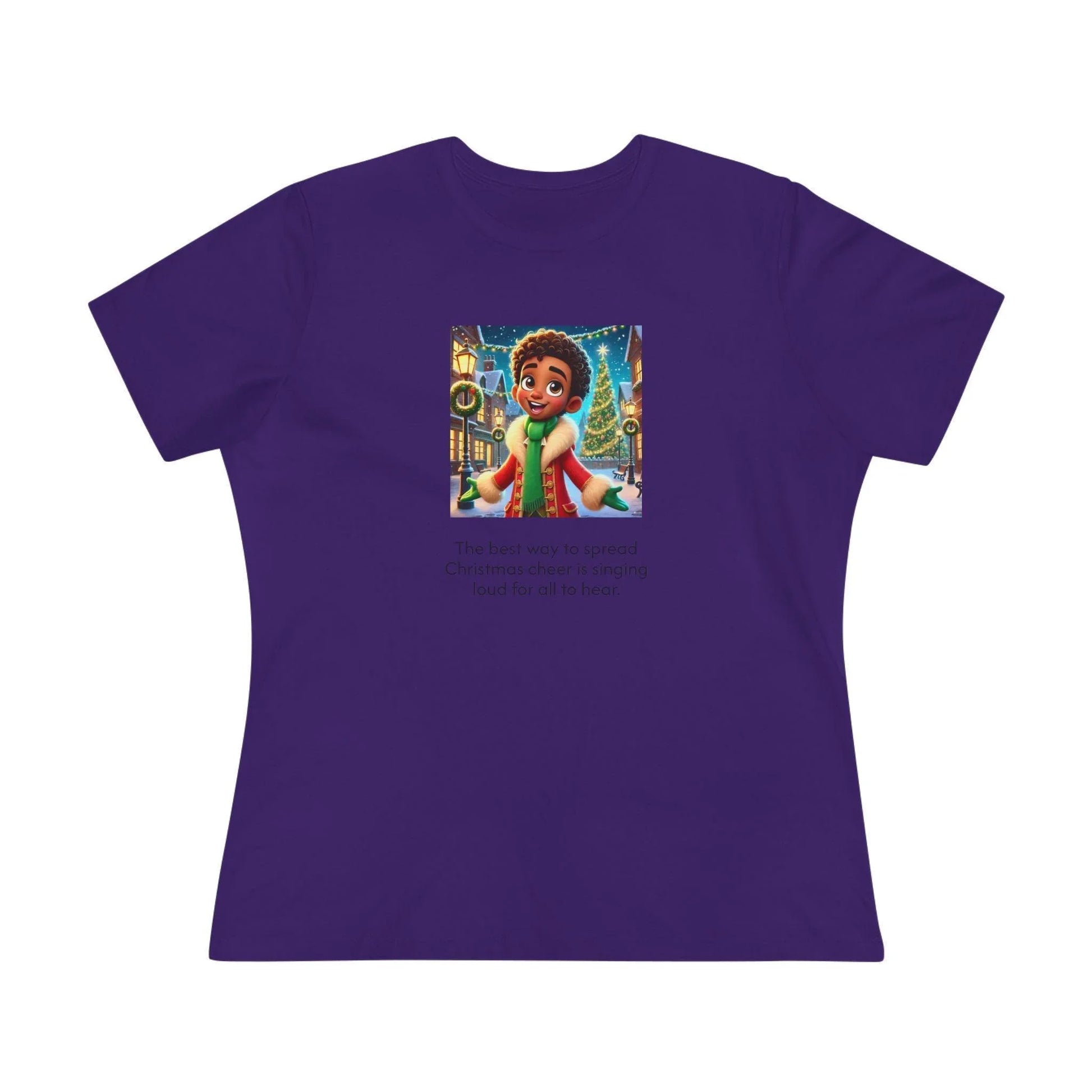 Caroler - Christmas Cheer - BH Boy - Women's Tee - Whippie's