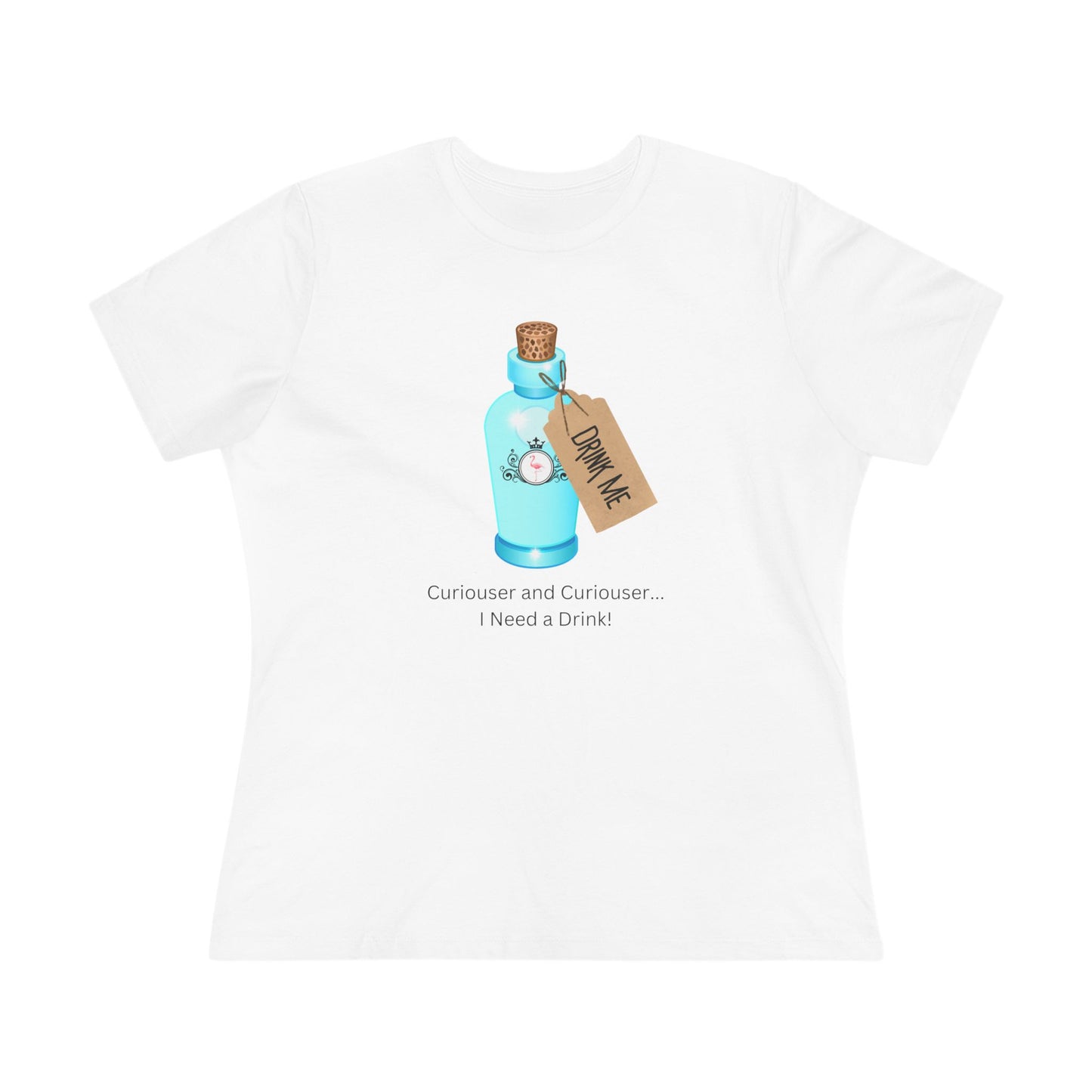 Alice in Wonderland Cocktail Shirt - Curiouser and Curiouser