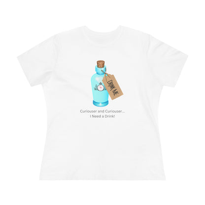 Alice in Wonderland Cocktail Shirt - Curiouser and Curiouser