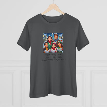 The Family that Carols Together, Stays Merry Together! - Women's Softstyle Tee - Whippie's