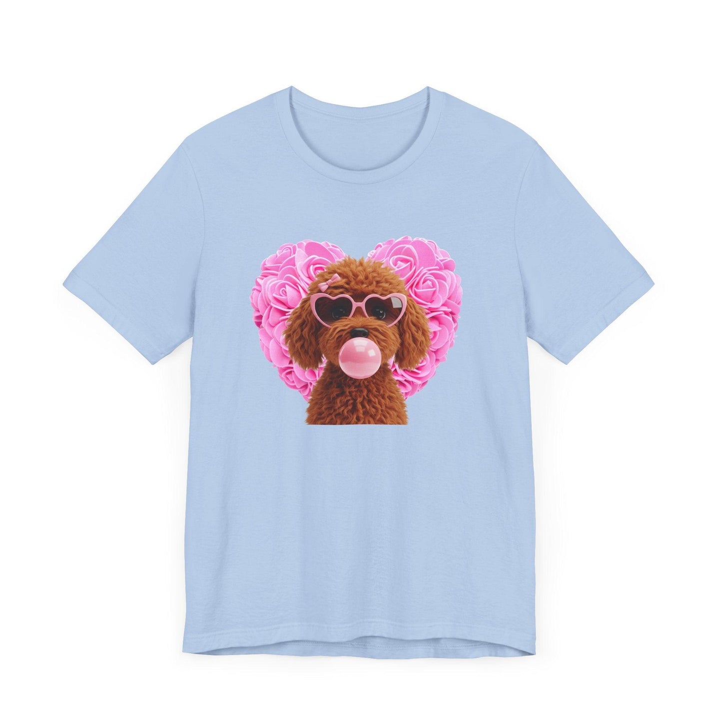 Doodle Love Unisex Jersey Tee - 💖 Cuteness Overload! 💖 - Whippie's