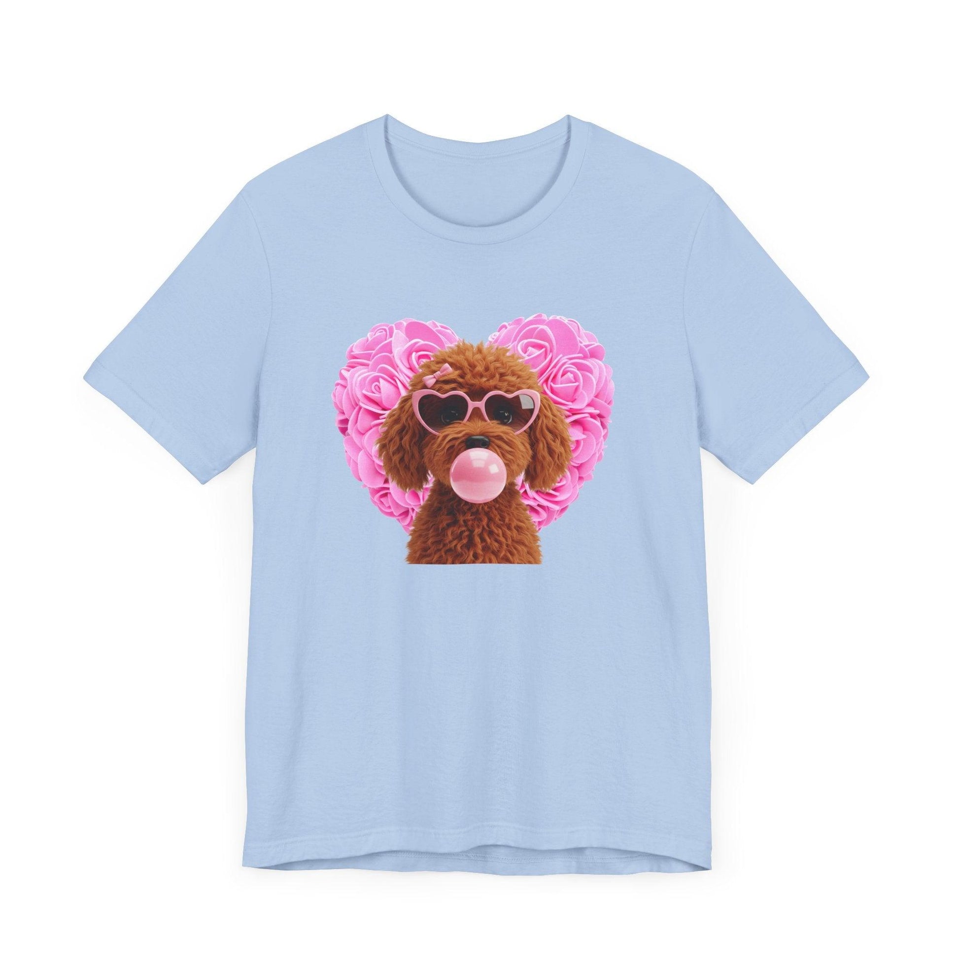 Doodle Love Unisex Jersey Tee - 💖 Cuteness Overload! 💖 - Whippie's