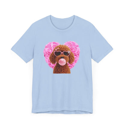 Doodle Love Unisex Jersey Tee - 💖 Cuteness Overload! 💖 - Whippie's