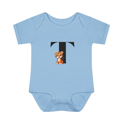 Alphabet Adventures: Letter T - Terrific Tiger Baby Onesie T is for Terrific Tiger! - Whippie's