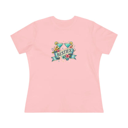 Besties - Two Cocktails - Women's Softstyle Tee - Whippie's