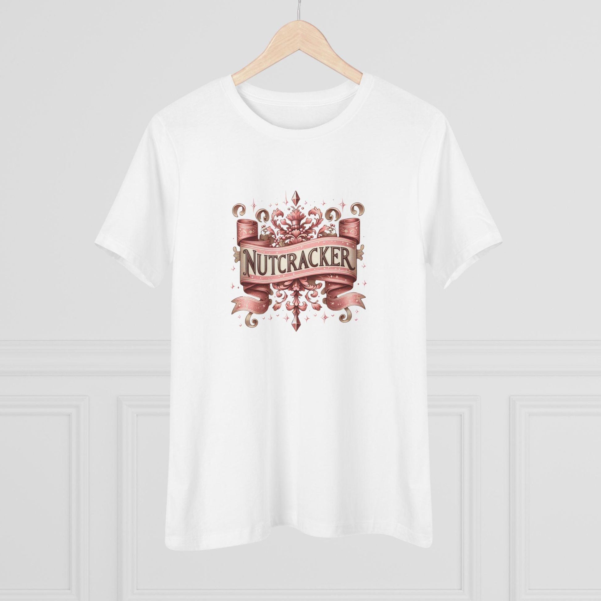Nutcracker Crest - A Classic Christmas 🎄 - Women's Softstyle Tee - Whippie's