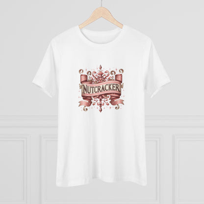 Nutcracker Crest - A Classic Christmas 🎄 - Women's Softstyle Tee - Whippie's