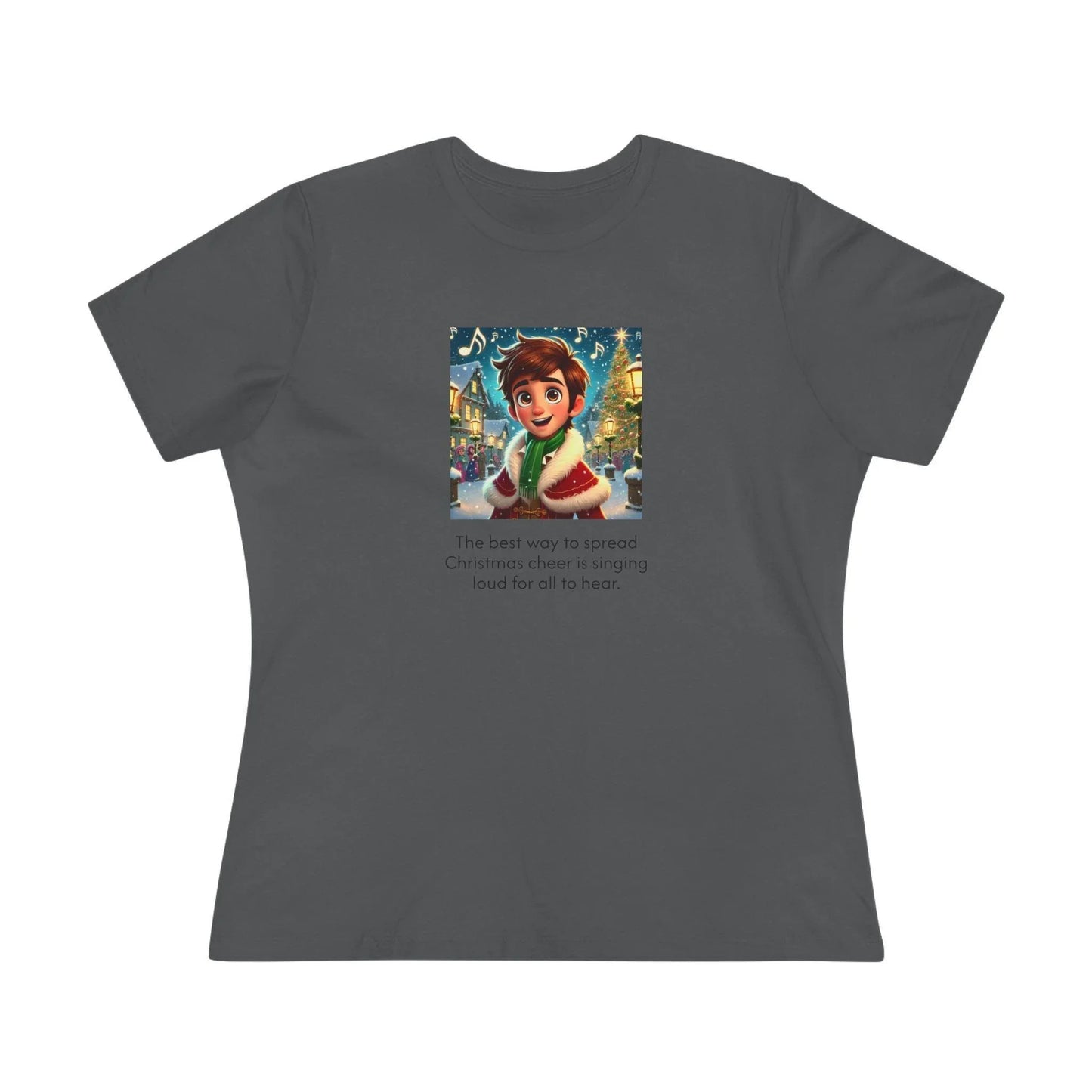 Caroler - Christmas Cheer - BHB Boy - Women's Tee - Whippie's