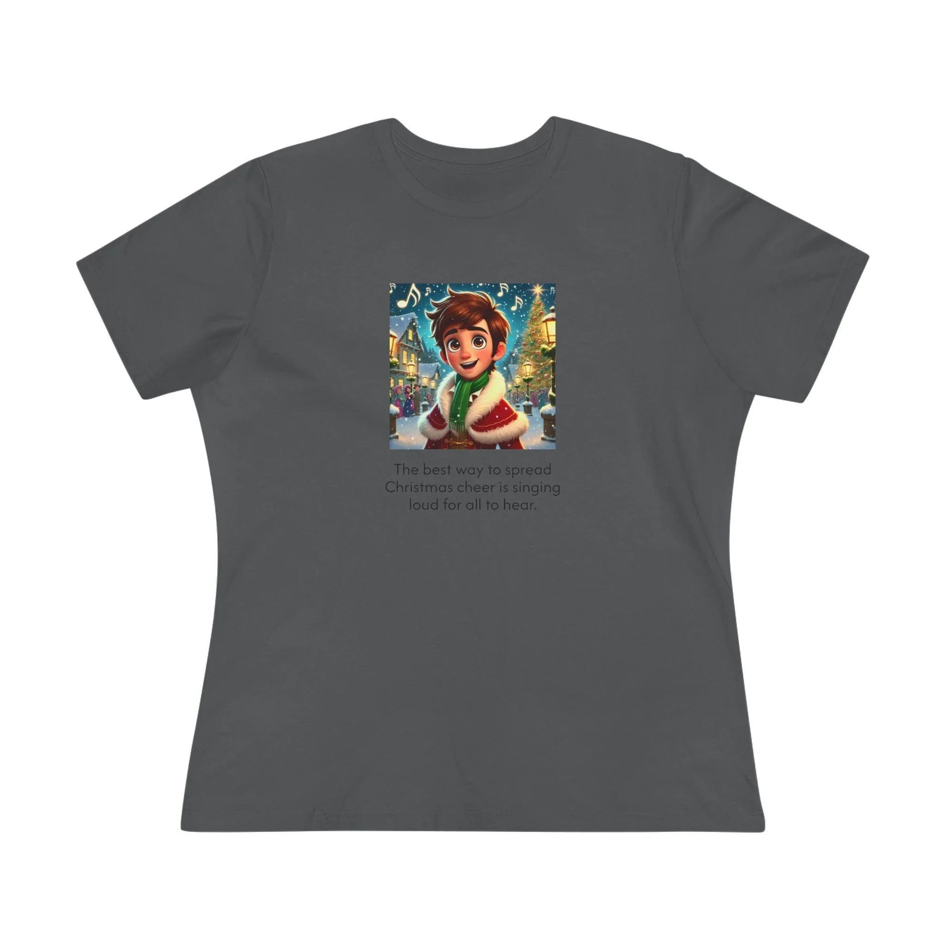 Caroler - Christmas Cheer - BHB Boy - Women's Tee - Whippie's