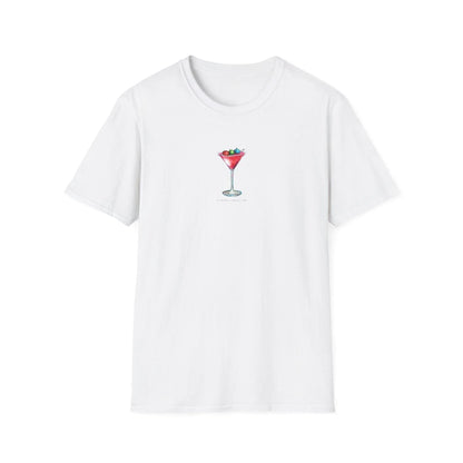 My Christmas Spirit is Vodka 🍸🎄 - Unisex Softstyle T-shirt - Whippie's