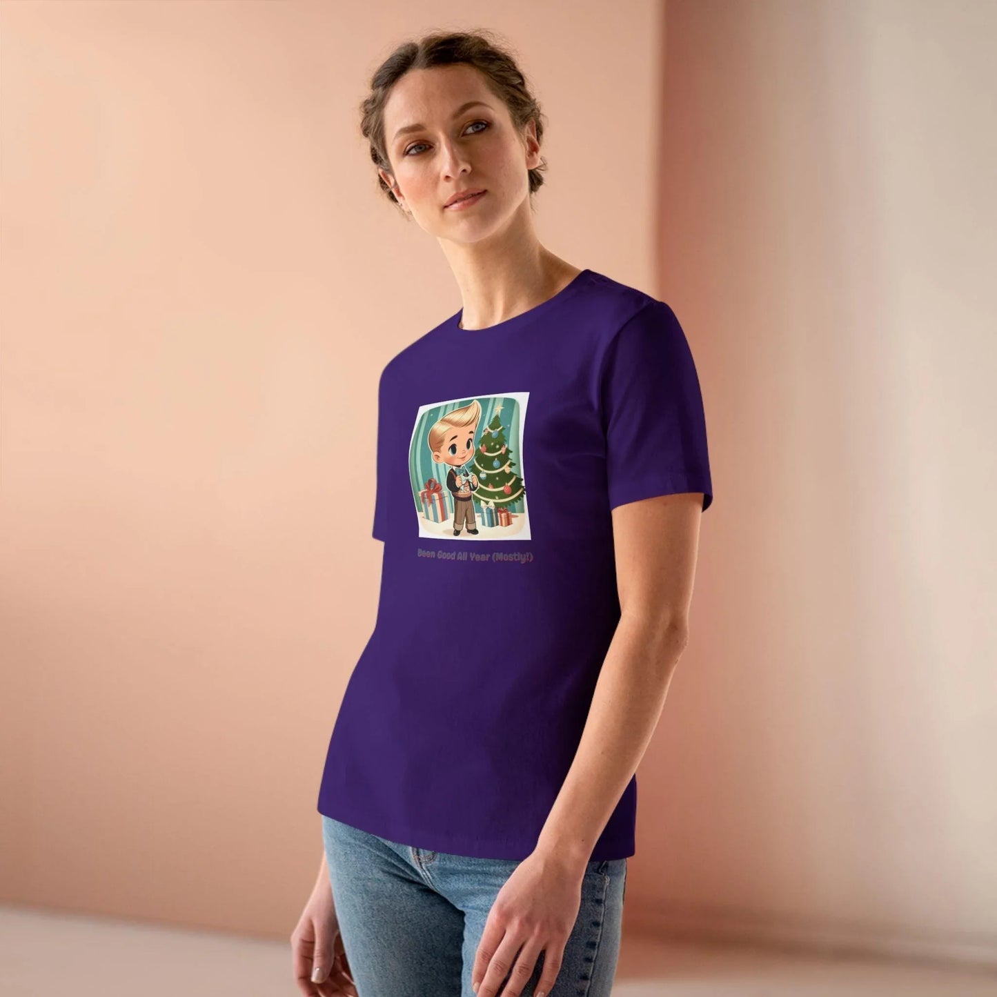 Been Good All Year (Mostly!) - Women's Softstyle Tee - Whippie's