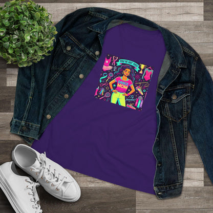 Dance Mom Magic (Latina Mom) - A Colorful Celebration 💃🌈 - Women's Softstyle Tee - Whippie's