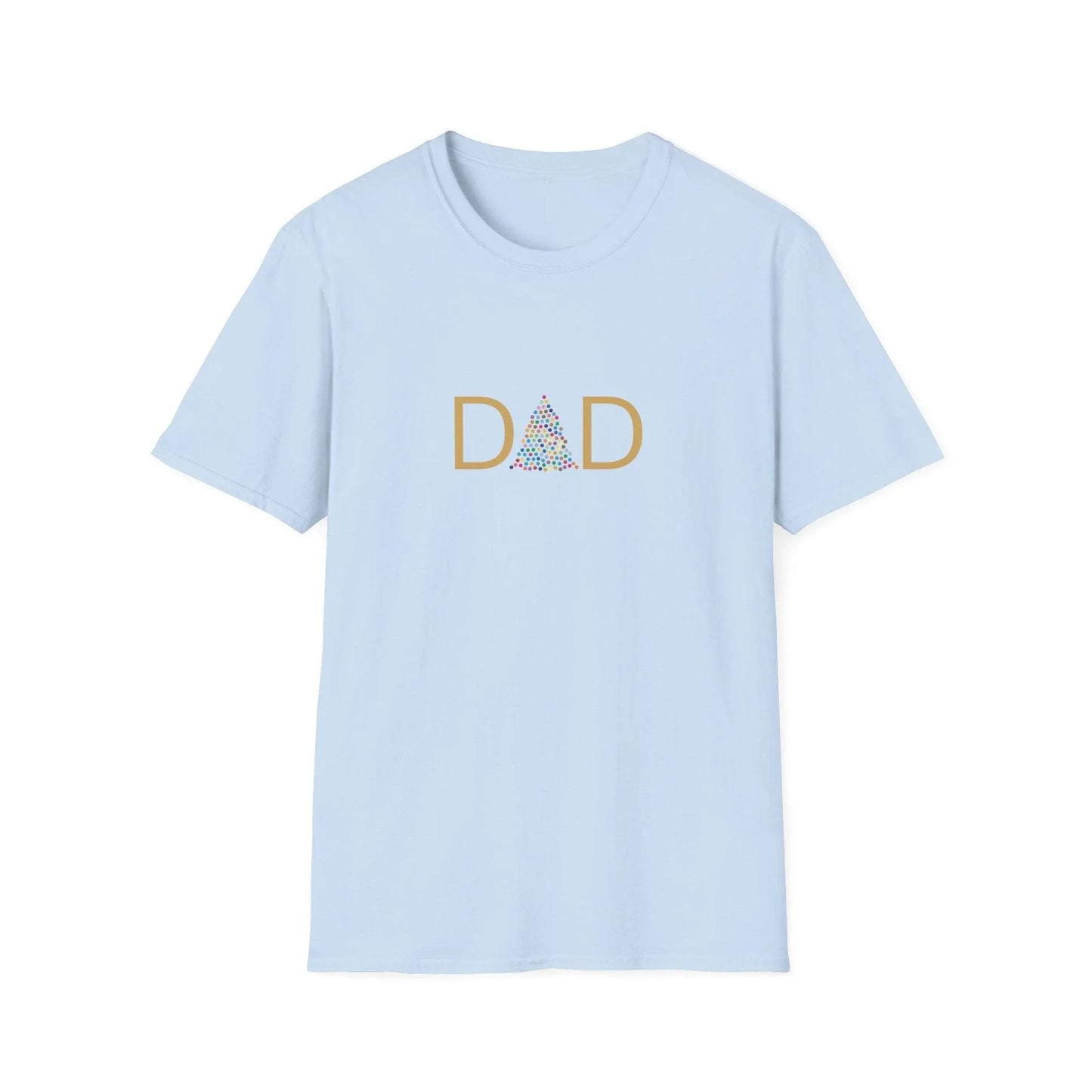 DAD 🎄 - Golden Christmas Dad! ✨🎁- Mens Softstyle T-shirt - Whippie's