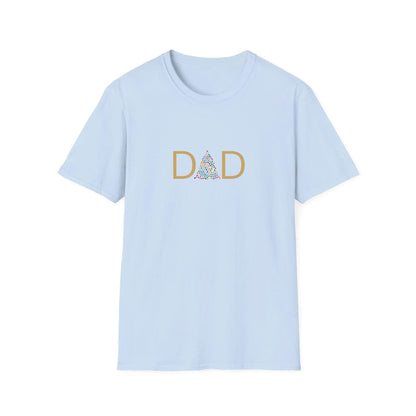 DAD 🎄 - Golden Christmas Dad! ✨🎁- Mens Softstyle T-shirt - Whippie's